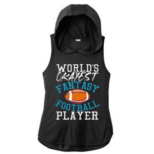 Football Funny Football Tee Fantasy Football Ladies PosiCharge Tri-Blend Wicking Draft Hoodie Tank