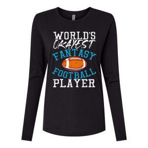 Football Funny Football Tee Fantasy Football Womens Cotton Relaxed Long Sleeve T-Shirt