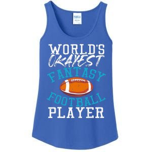 Football Funny Football Tee Fantasy Football Ladies Essential Tank