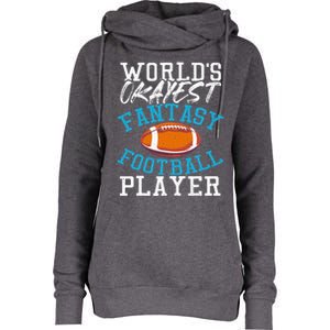 Football Funny Football Tee Fantasy Football Womens Funnel Neck Pullover Hood