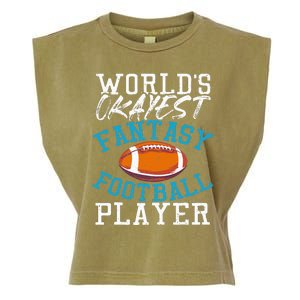 Football Funny Football Tee Fantasy Football Garment-Dyed Women's Muscle Tee