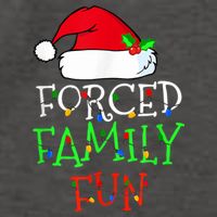 Forced Family Fun Sarcastic Christmas Pajama Family Funny Vector Backpack