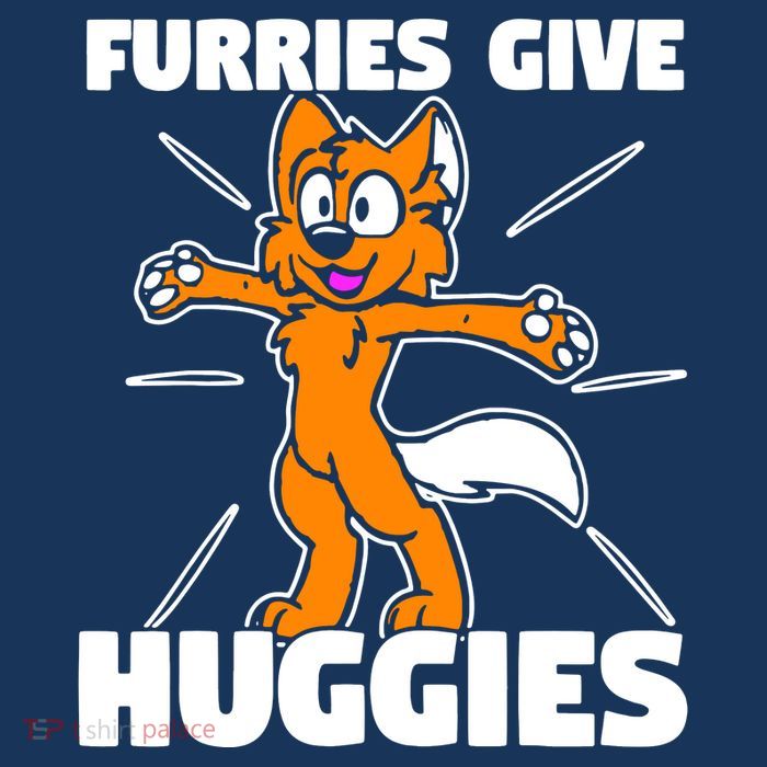 Furry Fandom Furries Give Hugs T-Shirt