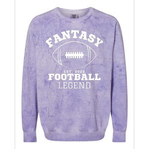 Funny Fantasy Football, Drink And Draft Kickers, Fantasy Football Guru Colorblast Crewneck Sweatshirt