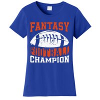 Funny Fantasy Football Player Fantasy Football Champion Women's T-Shirt