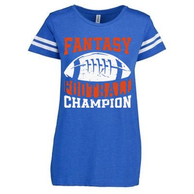 Funny Fantasy Football Player Fantasy Football Champion Enza Ladies Jersey Football T-Shirt