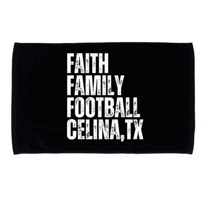 Faith Family Football Celina Texas Bobcats Microfiber Hand Towel