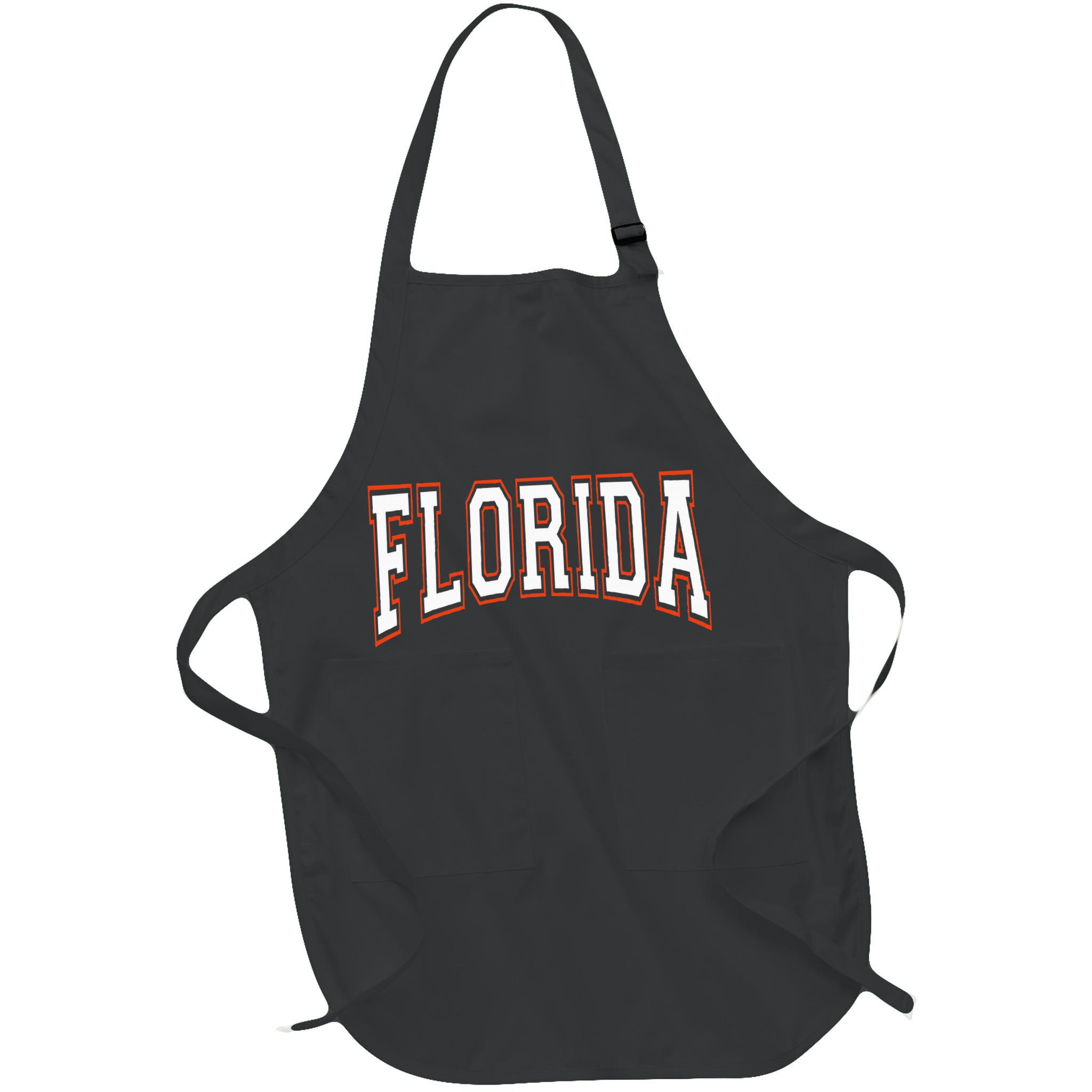 funny Florida FL United States Font  Apron