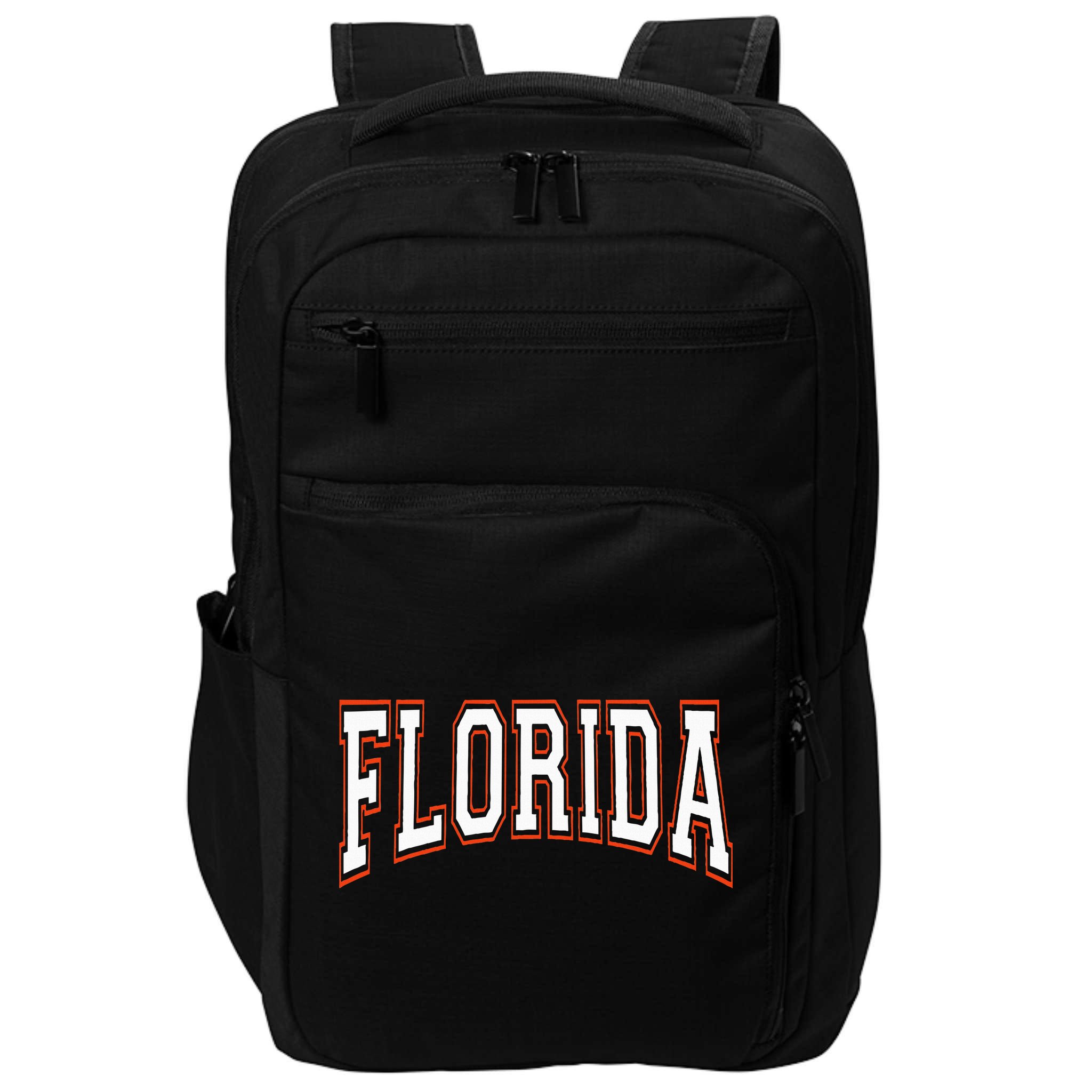 funny Florida FL United States Font  Impact Tech Backpack