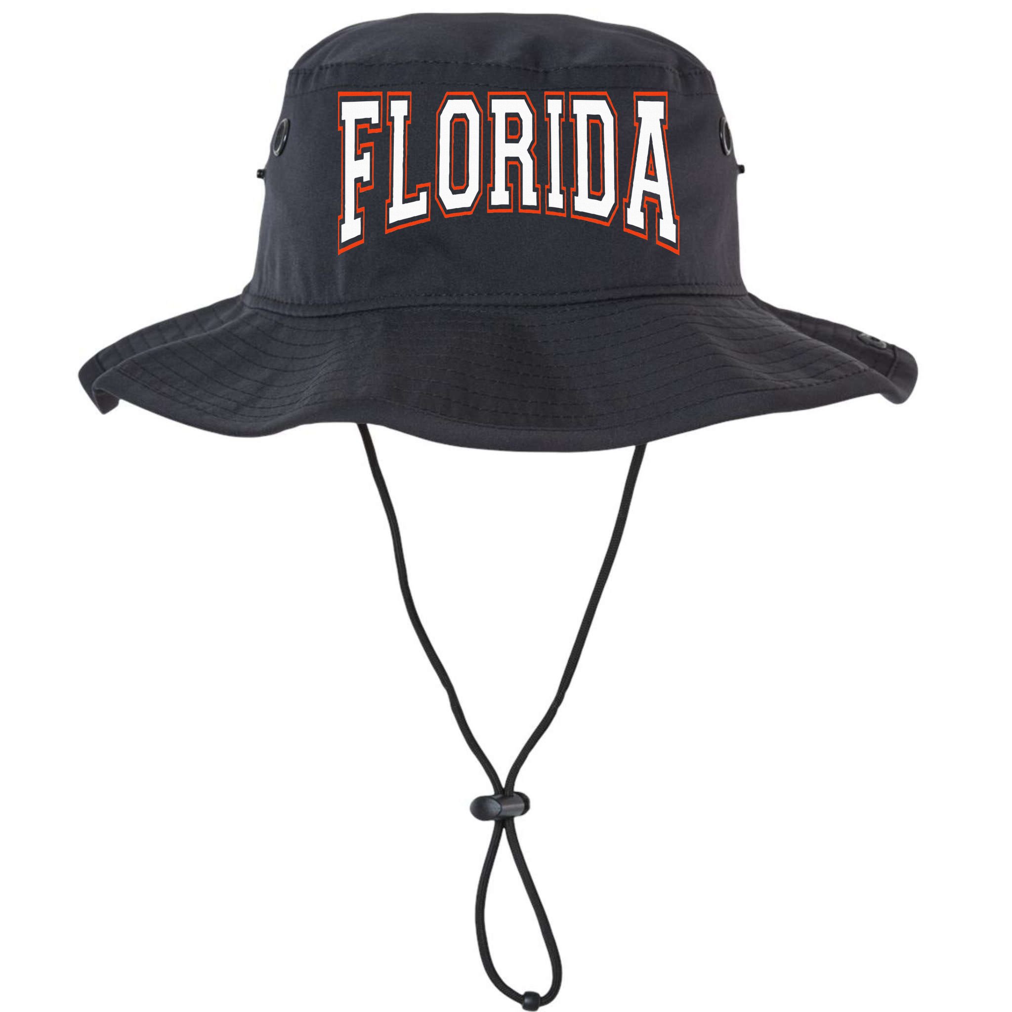 funny Florida FL United States Font  Bucket Hat