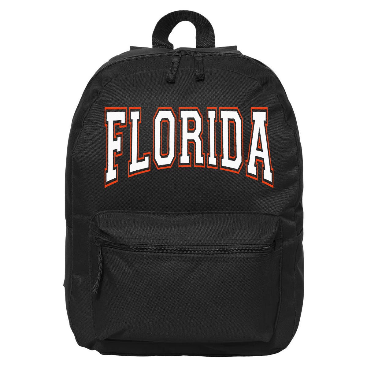 funny Florida FL United States Font  16 in Basic Backpack