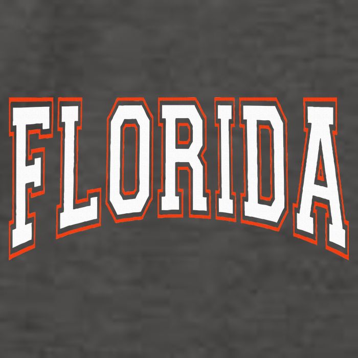 funny Florida FL United States Font  Vector Backpack