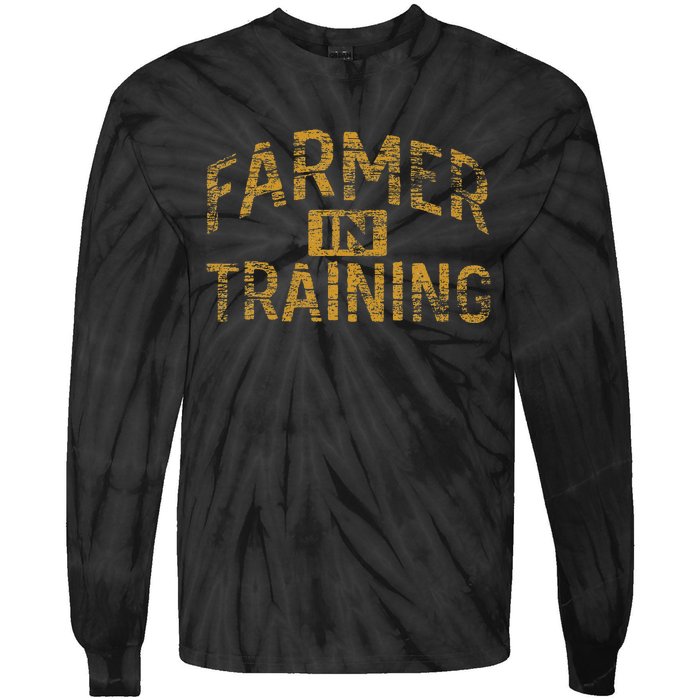 Future Farmer Farming Pride Tie-Dye Long Sleeve Shirt