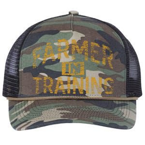 Future Farmer Farming Pride Retro Rope Trucker Hat Cap