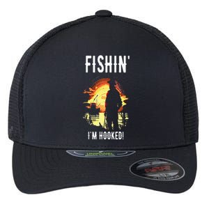 Funny Fishing Flexfit Unipanel Trucker Cap