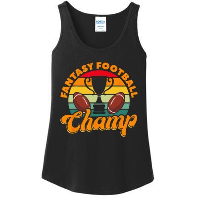 Football Fantasy Football Champ Fantasy Football Player Ladies Essential Tank