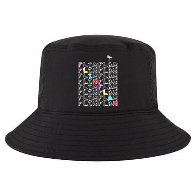 Flim Flam  Funny Flamingo  Gift  Cool Comfort Performance Bucket Hat