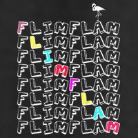 Flim Flam  Funny Flamingo  Gift  7 Panel Mesh Trucker Snapback Hat