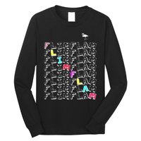 Flim Flam  Funny Flamingo  Gift  Long Sleeve Shirt