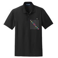 Flim Flam  Funny Flamingo  Gift  Dry Zone Grid Polo