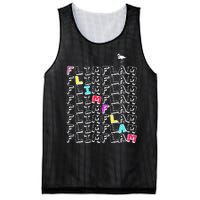 Flim Flam  Funny Flamingo  Gift  Mesh Reversible Basketball Jersey Tank