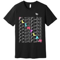 Flim Flam  Funny Flamingo  Gift  Premium T-Shirt