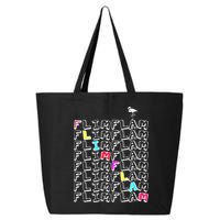 Flim Flam  Funny Flamingo  Gift  25L Jumbo Tote