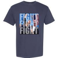 Fight Fight Fight For Donald Trump 2024 Usa Election Voting Garment-Dyed Heavyweight T-Shirt