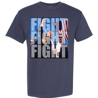 Fight Fight Fight For Donald Trump 2024 Usa Election Voting Garment-Dyed Heavyweight T-Shirt