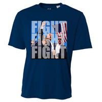 Fight Fight Fight For Donald Trump 2024 Usa Election Voting Cooling Performance Crew T-Shirt