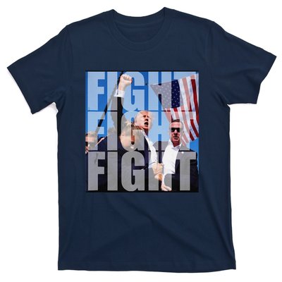 Fight Fight Fight For Donald Trump 2024 Usa Election Voting T-Shirt