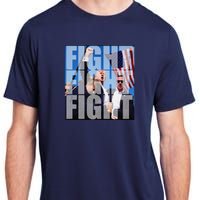 Fight Fight Fight For Donald Trump 2024 Usa Election Voting Adult ChromaSoft Performance T-Shirt