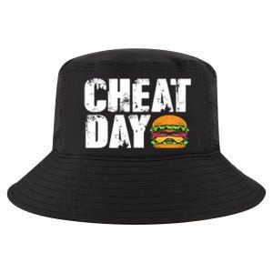 Funny Fast Food Hamburger Cheeseburger Cheat Day Gift Cool Comfort Performance Bucket Hat