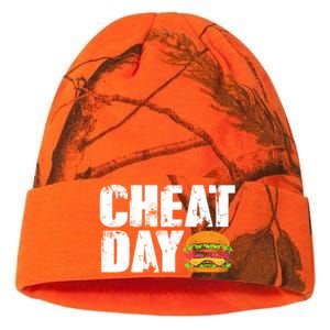 Funny Fast Food Hamburger Cheeseburger Cheat Day Gift Kati Licensed 12" Camo Beanie