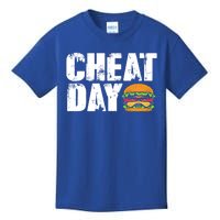 Funny Fast Food Hamburger Cheeseburger Cheat Day Gift Kids T-Shirt