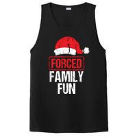 Forced Family Fun Winter Holidays Funny Christmas PosiCharge Competitor Tank