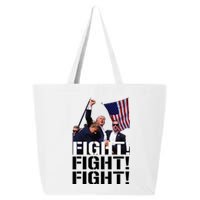 Fight Fight Fight Usa Flag Donald Trump 2024 Rally Presidential Election 25L Jumbo Tote