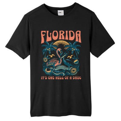 Florida Flamingo Tall Fusion ChromaSoft Performance T-Shirt