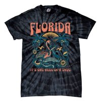 Florida Flamingo Tie-Dye T-Shirt