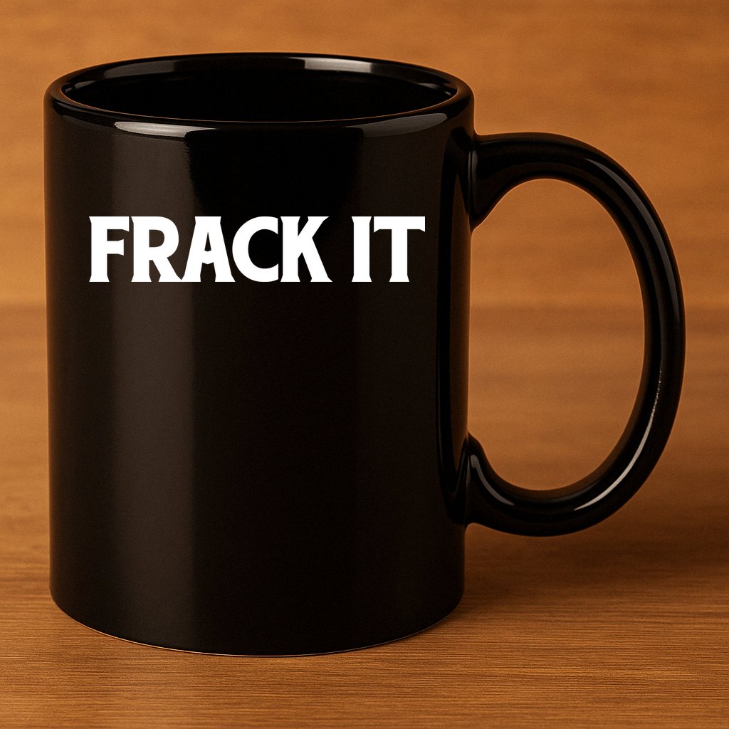 Funny Fracking 11oz C Handle Ceramic Mug