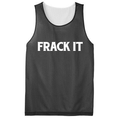Funny Fracking Mesh Reversible Basketball Jersey Tank