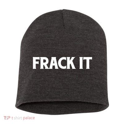 Funny Fracking Short Acrylic Beanie