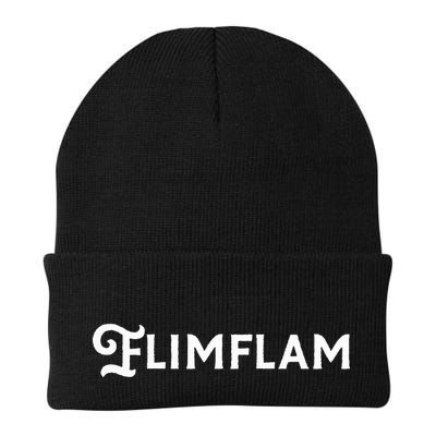 Flimflam Flim Flam Funny Sneaky Swindle Liar Sarcastic Beanie