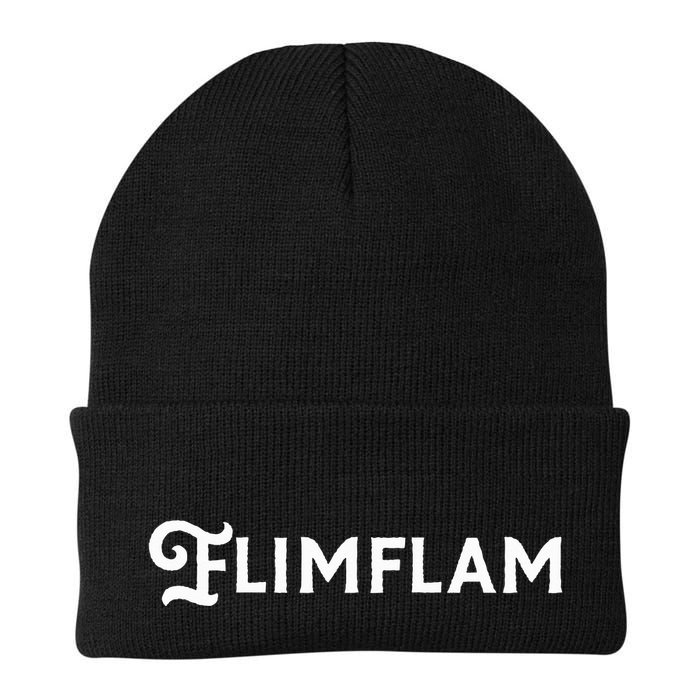 Flimflam Flim Flam Funny Sneaky Swindle Liar Sarcastic Beanie