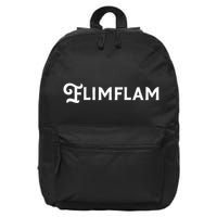 Flimflam Flim Flam Funny Sneaky Swindle Liar Sarcastic 16 in Basic Backpack