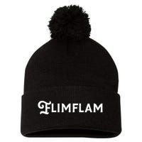 Flimflam Flim Flam Funny Sneaky Swindle Liar Sarcastic Pom Pom 12in Knit Beanie