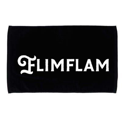 Flimflam Flim Flam Funny Sneaky Swindle Liar Sarcastic Microfiber Hand Towel