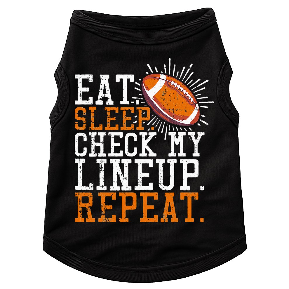 Football Funny Football Tee Fantasy Football Doggie Tank