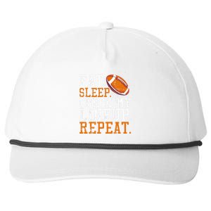 Football Funny Football Tee Fantasy Football Snapback Five-Panel Rope Hat