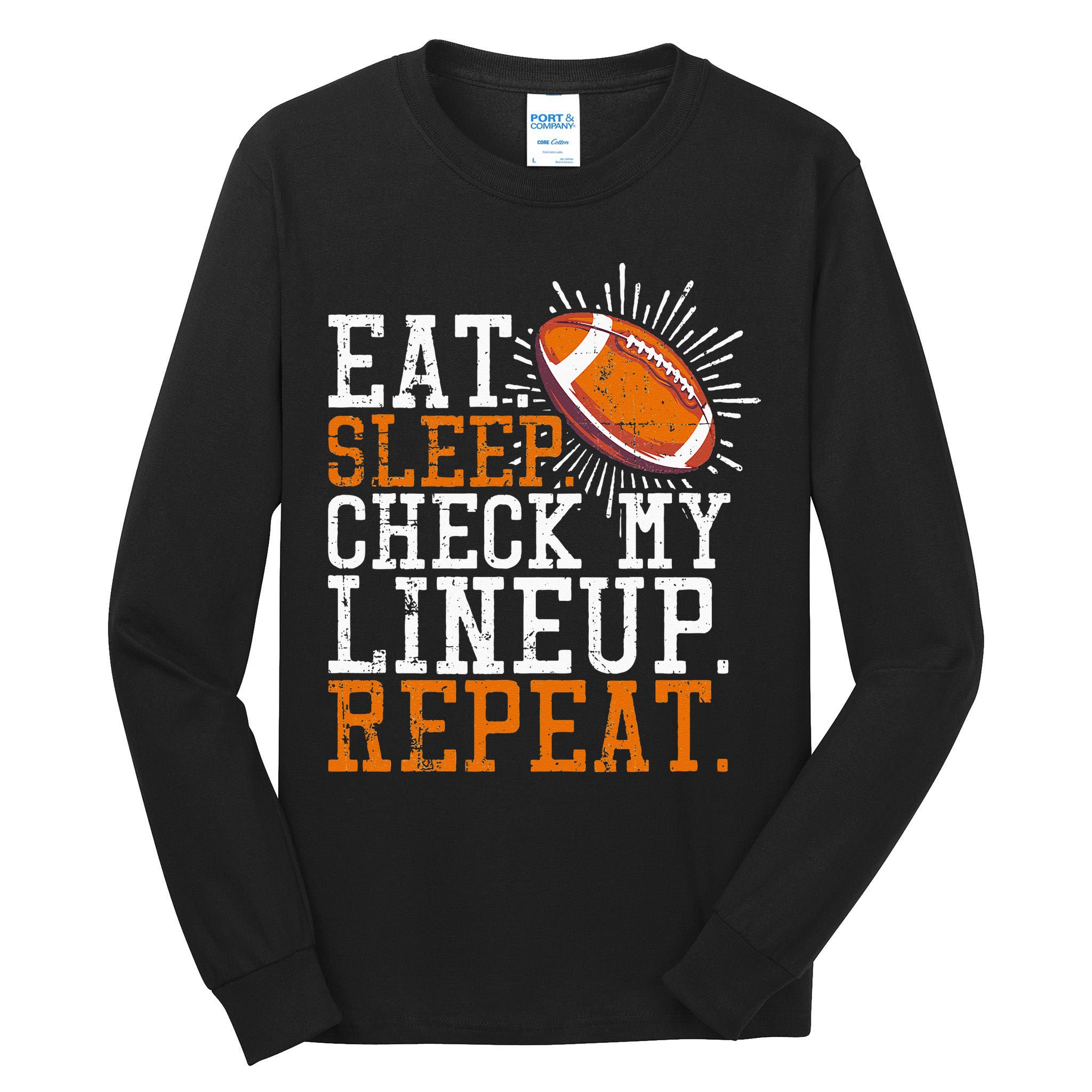 Football Funny Football Tee Fantasy Football Tall Long Sleeve T-Shirt